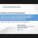 Фаховий семінар, присвячений представленню наукових результатів дисертації Ольги Рудакової